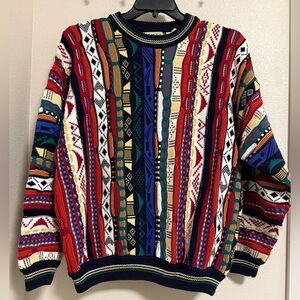 Vintage NWOT Cotton Traders  Multicolor Sweater Style 13140-9